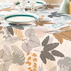 Tovaglia rettangolare antimacchia (150 x 240 cm) Fidji Verde