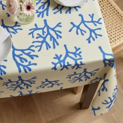 New Tovaglia rettangolare cotone antimacchia (150 x 350 cm) Moorea Tovaglie
