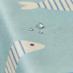 Outlet Tovaglia rettangolare cotone antimacchia (150 x 350 cm) Fish Tovaglie