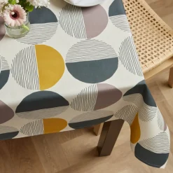 Discount Tovaglia rettangolare cotone antimacchia (150 x 350 cm) Harlem Tovaglie