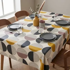Discount Tovaglia rettangolare cotone antimacchia (150 x 350 cm) Harlem Tovaglie