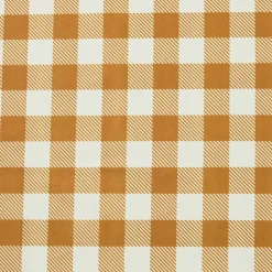 Tovaglia rettangolare cotone antimacchia (150 x 350 cm) Vichy Giallo senape