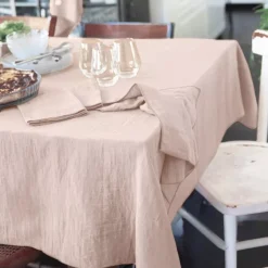 Outlet Tovaglia rettangolare garza di cotone (L350 cm) Gaïa Tovaglie