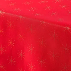 Tovaglia rettangolare (L240 cm) Stelle Rosso