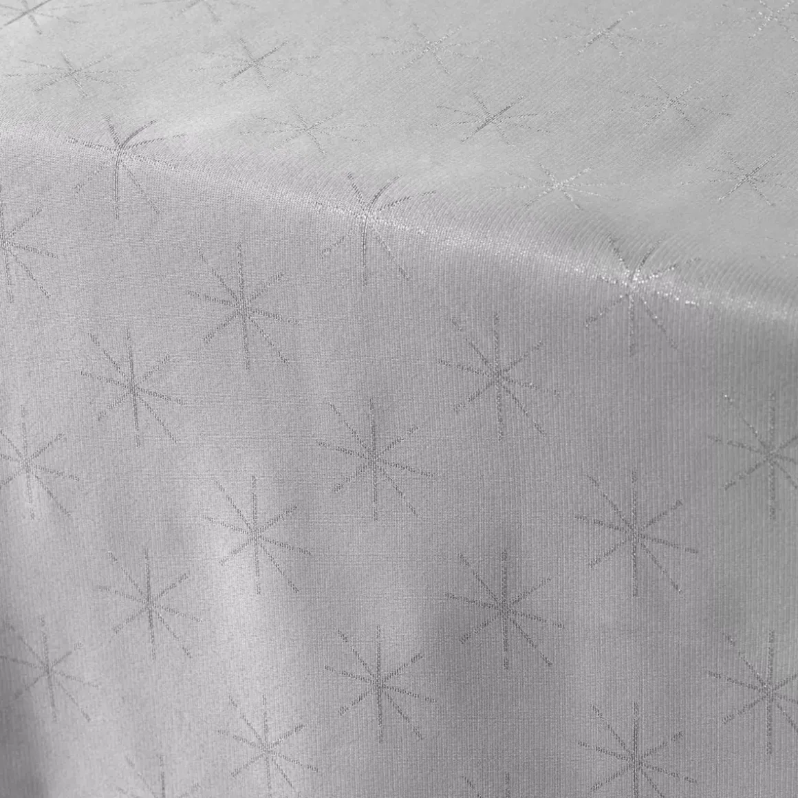 Tovaglia rettangolare (L240 cm) Stelle Grigio