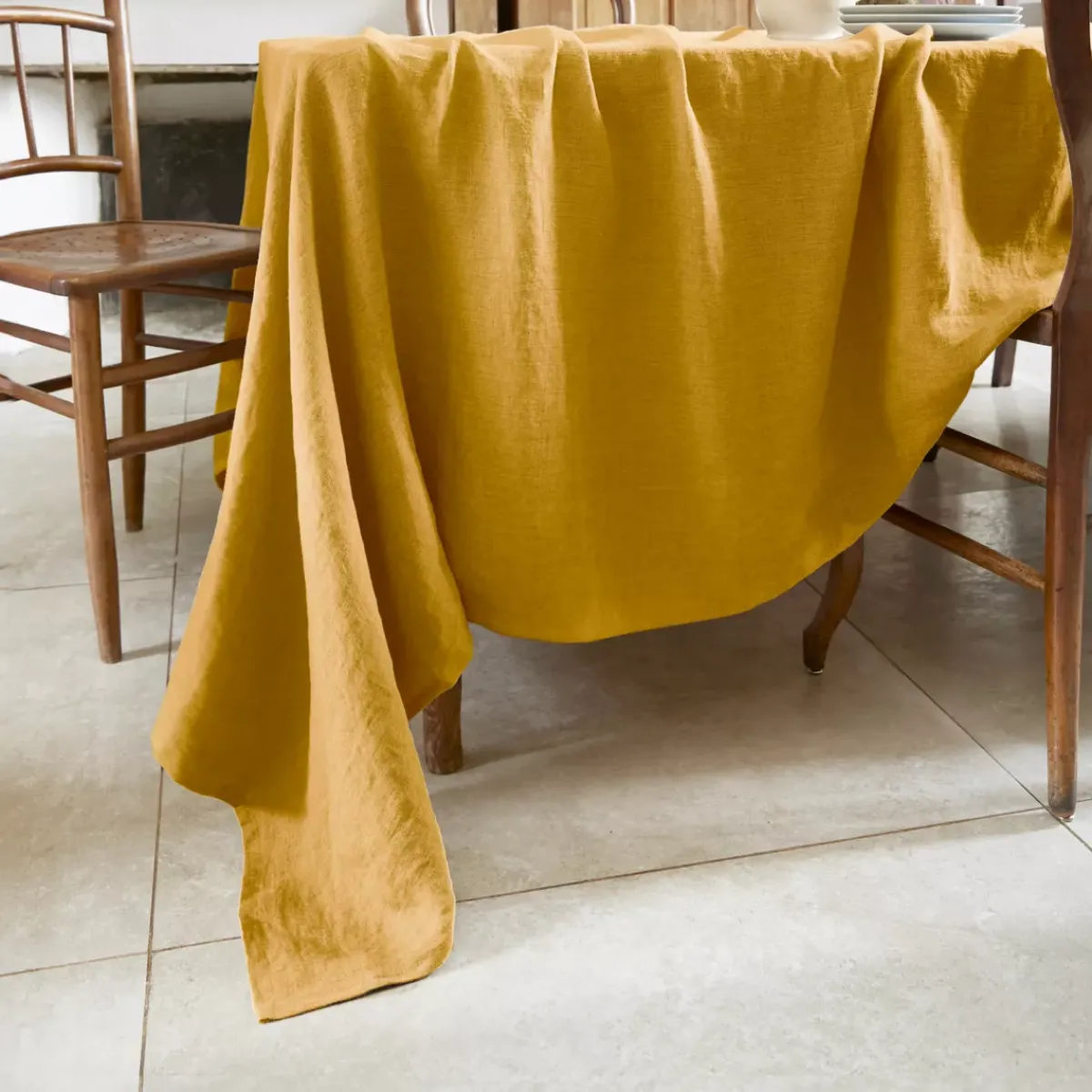 Hot Tovaglia rettangolare lino lavato (L350 cm) Louise Tovaglie