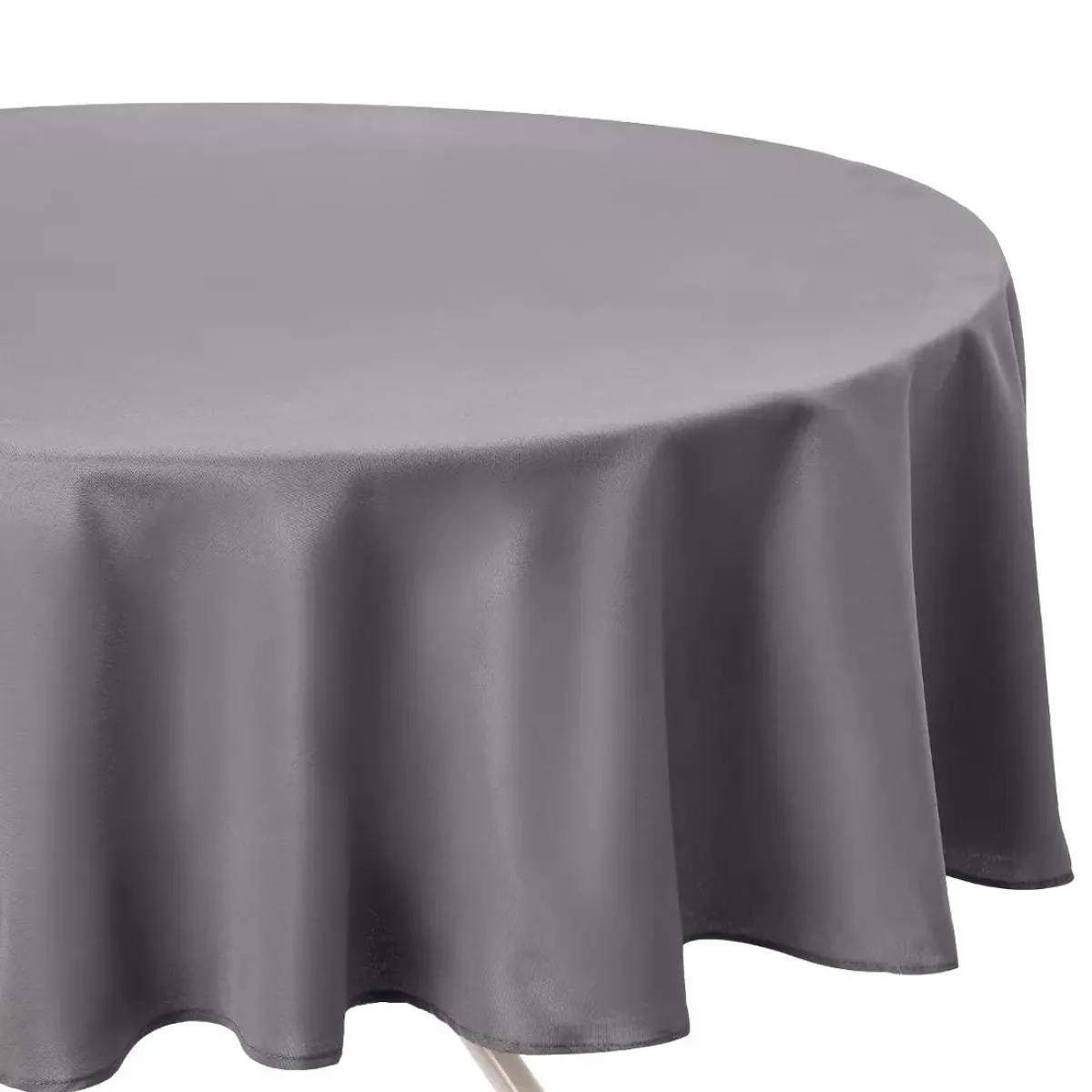 Clearance Tovaglia rotonda antimacchia (Ø180 cm) Tinta unita Tovaglie