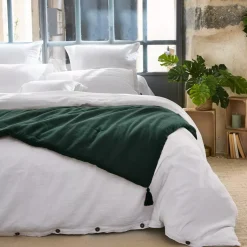 Trapunta garza di cotone (150 x 150 cm) Gaïa Copriletti, Trapuntine E Runner Letto
