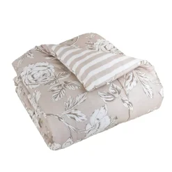 Discount Trapunta stampata e federa in cotone (140 x 200 cm) Lara Piumini, Cuscini Letto, Cuscini A Rullo