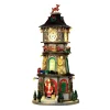 Villaggio di Natale Lemax luminoso, musicale e animato Christmas Clock Tower