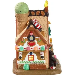 Villagio di Natale Lemax luminoso a pile Confiserie