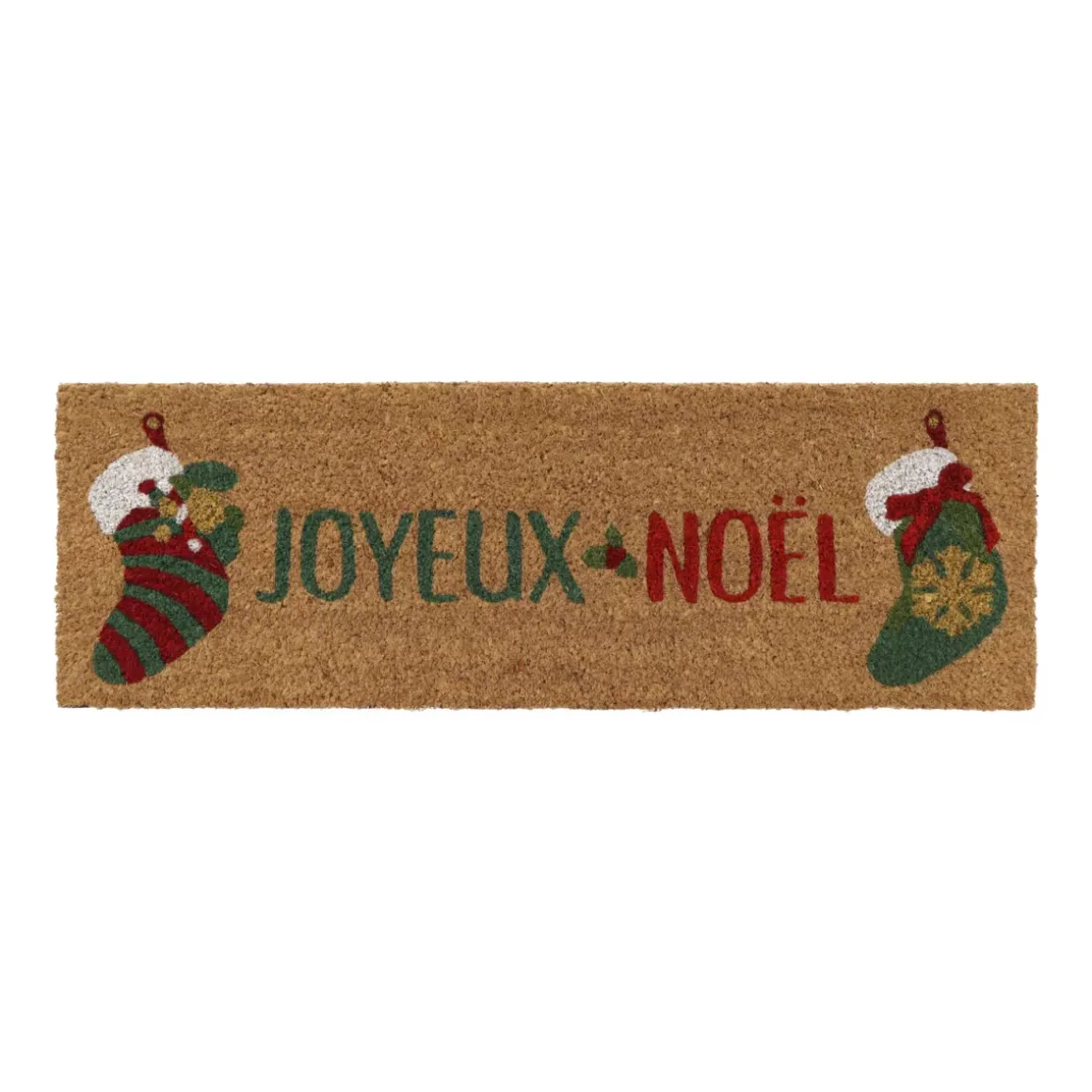 Zerbino di Natale cocco (25 x 75 cm) Clazini di Natale Multicolore